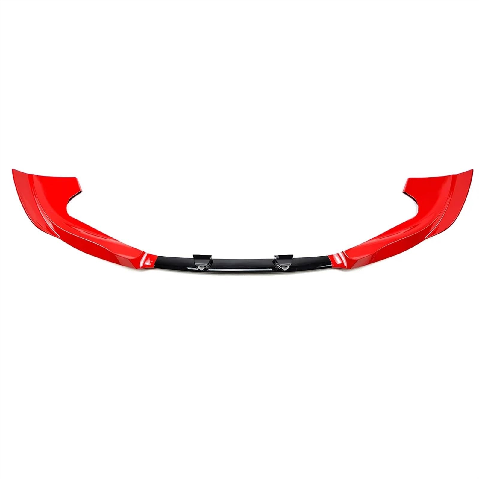 Auto Frontstoßstange Spoiler 3 STÜCKE Für Grand Für Cherokee Für SRT 2012 2013 2014-2016 Für SRT8 Auto Vorderen Stoßfänger Lip Spoiler Splitter Body Kit Auto Außenteile Frontlippe Spoiler(Red Black) von SIFUSM