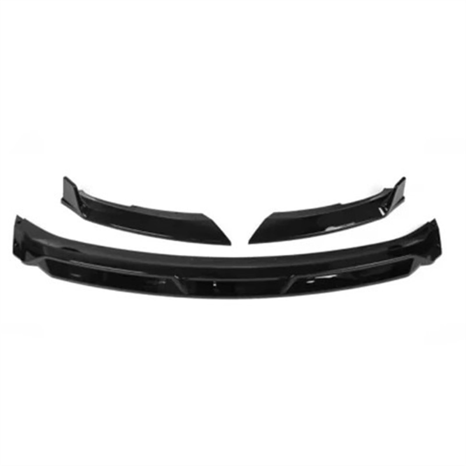 Auto Frontstoßstange Spoiler 3 Teile/Satz Frontschürze Lip Spoiler Splitter BodyKit Kinn Für BYD Für Seal EV Für DM-i 2022-2024 Auto Außen Zubehör Kunststoff Frontlippe Spoiler(Glossy Black) von SIFUSM