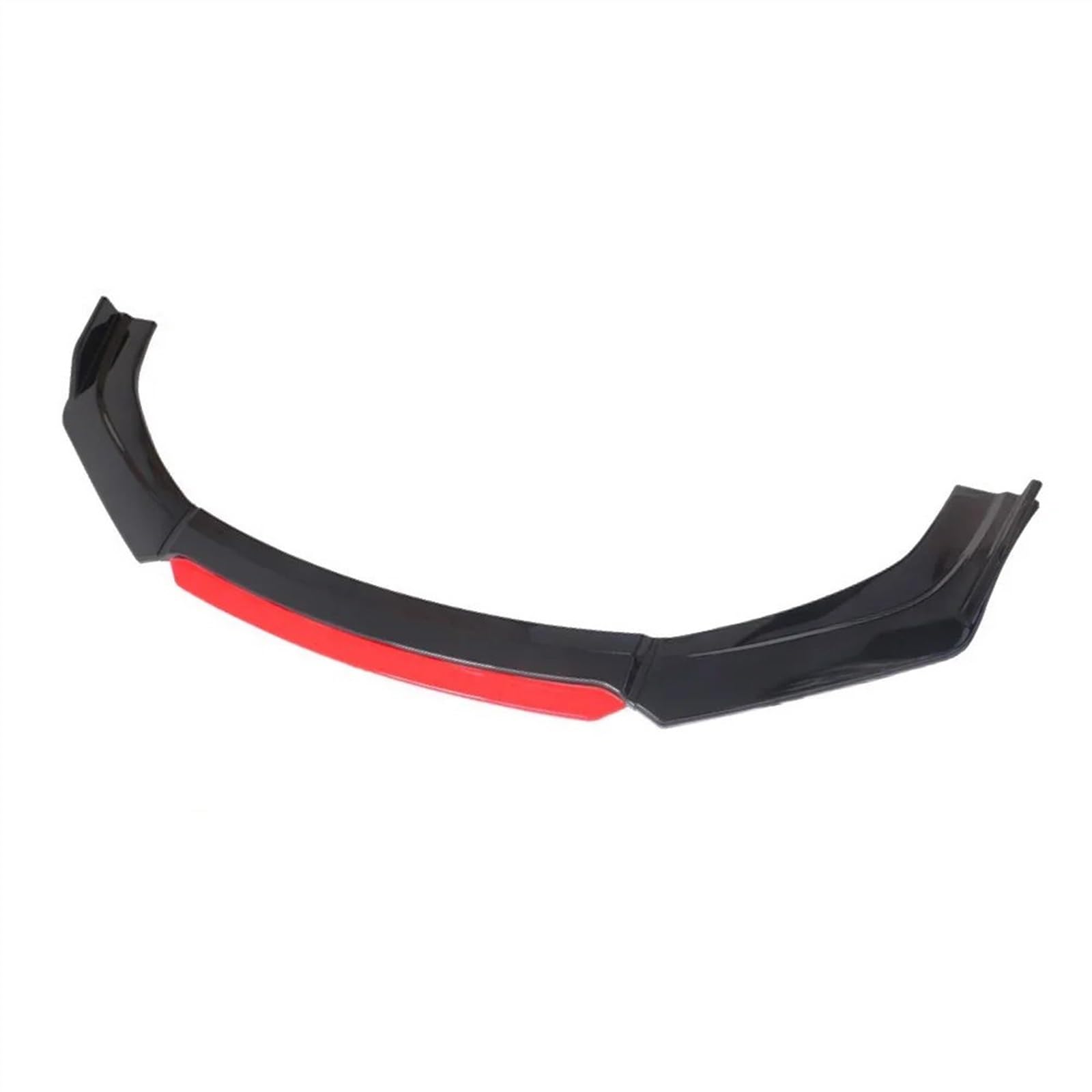 Auto Frontstoßstange Spoiler 4 Pcs Für Civic Sedan 4Dr 2016-2018 Auto Vorderen Stoßfänger Lip Spoiler Splitter Diffusor Lip Body Kit Front Spoiler Stoßstangen Schutz Frontlippe Spoiler(Matte black red von SIFUSM