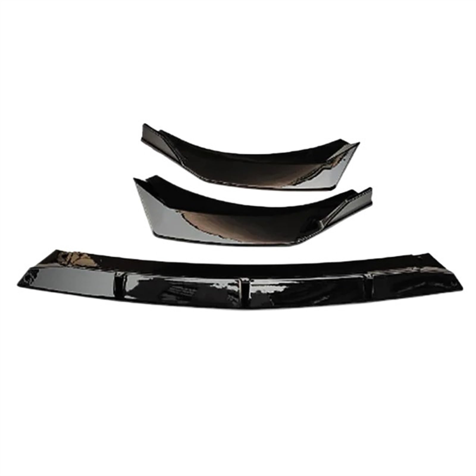 Auto Frontstoßstange Spoiler Auto Frontspoiler Splitter Lippe Für Hyundai Für Elantra CN7 2021 2022 Kinn Diffusor Protector Schutz Bodykit Tuning Zubehör Frontlippe Spoiler(Glossy Black) von SIFUSM