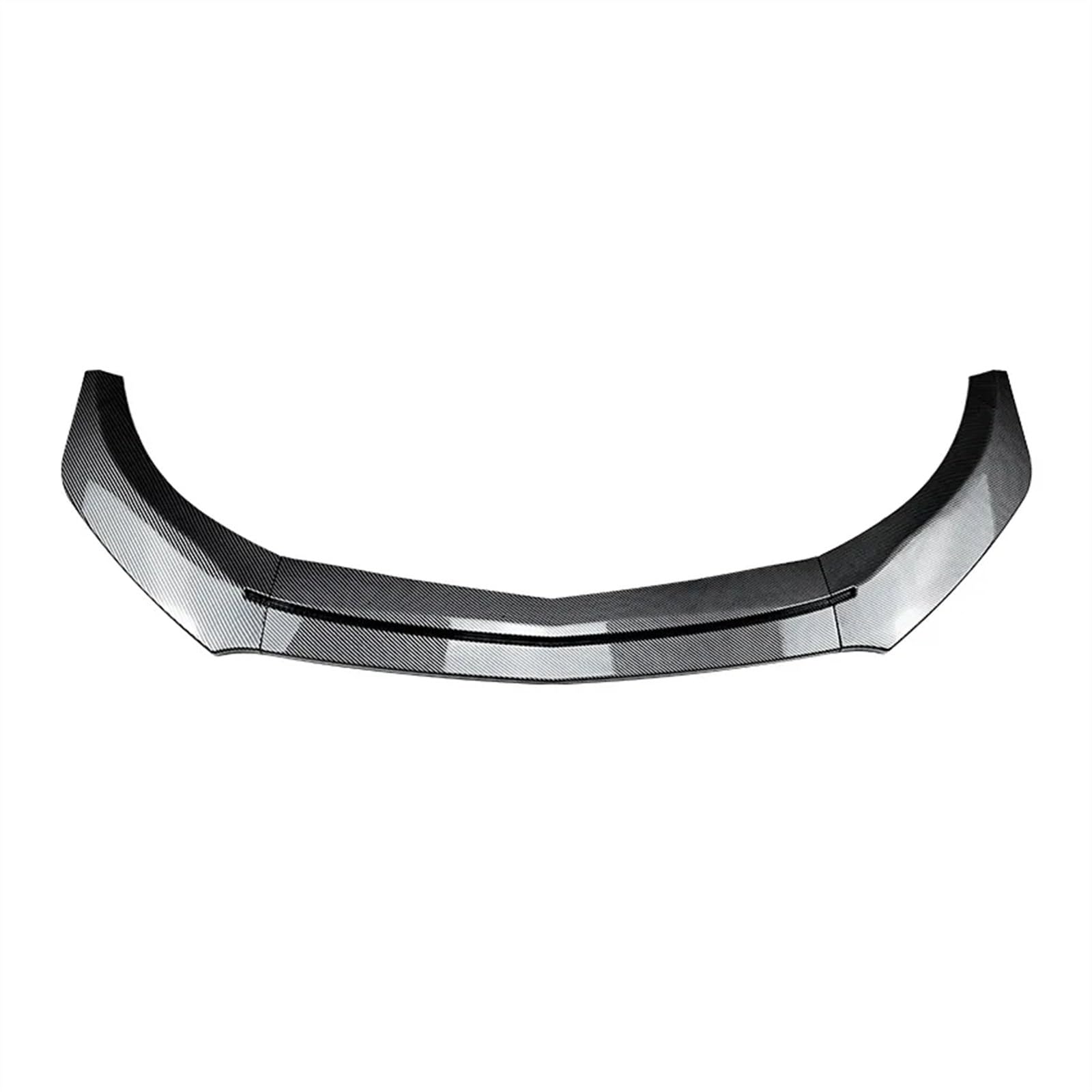 Auto Frontstoßstange Spoiler Für Benz A200 W176 A260 A45 Für AMG A Klasse 2013-2018 Auto Vorderen Stoßfänger Lip Spoiler Splitter Schutz Abdeckung Auto Außen Teile Frontlippe Spoiler(Kohlefaser-Optik) von SIFUSM