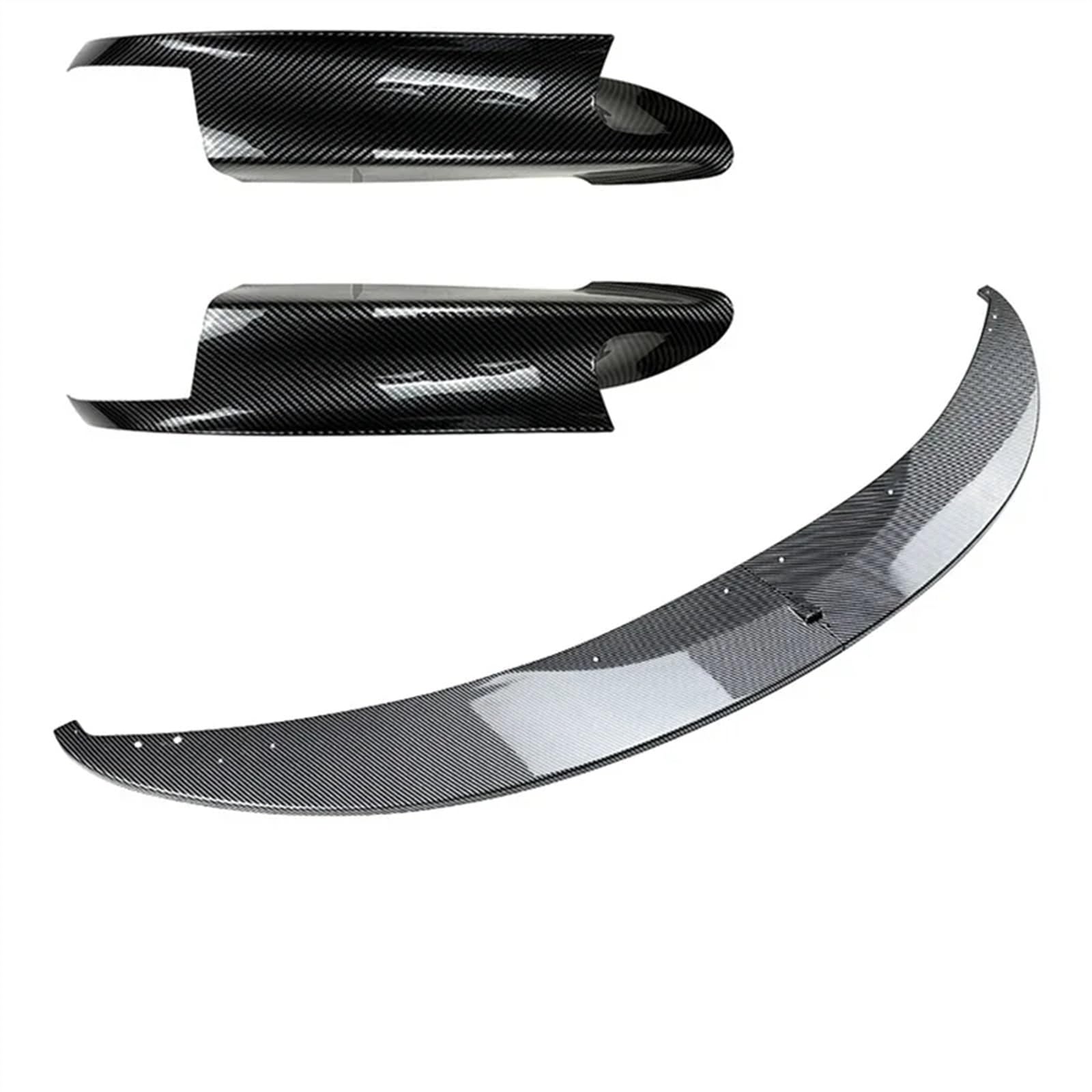 Auto Frontstoßstange Spoiler Für E90 E91 3er-Serie Für M3 E92 E93 2006 2007-2013 Auto-Frontspoilerlippe Splitter Diffusor Schutzfolie Body Kits Frontlippe Spoiler(Carbon Look A B) von SIFUSM