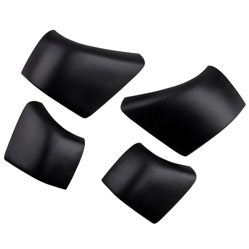 Dachträger 4Pcs Auto Schwarz Dach Rack Abdeckung Kappe Schiene Ende Shell Ersatz Fit Für Tesla Für Model 3 2017 2018 2019 2020 Zubehör Dachgepäckträger von SIFUSM