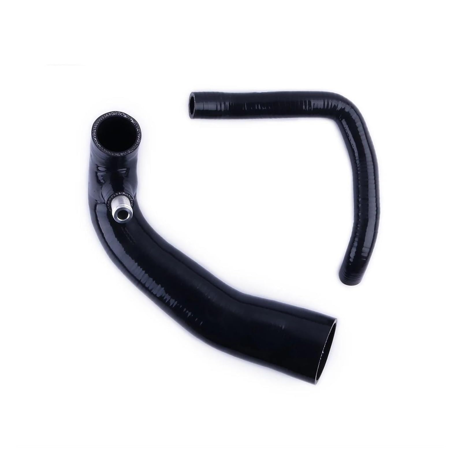 Lufteinlässe Auto Für Mini Für Cooper S 1,6 R55 R56 R57 2007 2008 2009 2010 Auto Silikon Turbo Air Intake Einlass Schlauch Rohr Kit Ansaugrohr(Schwarz) von SIFUSM