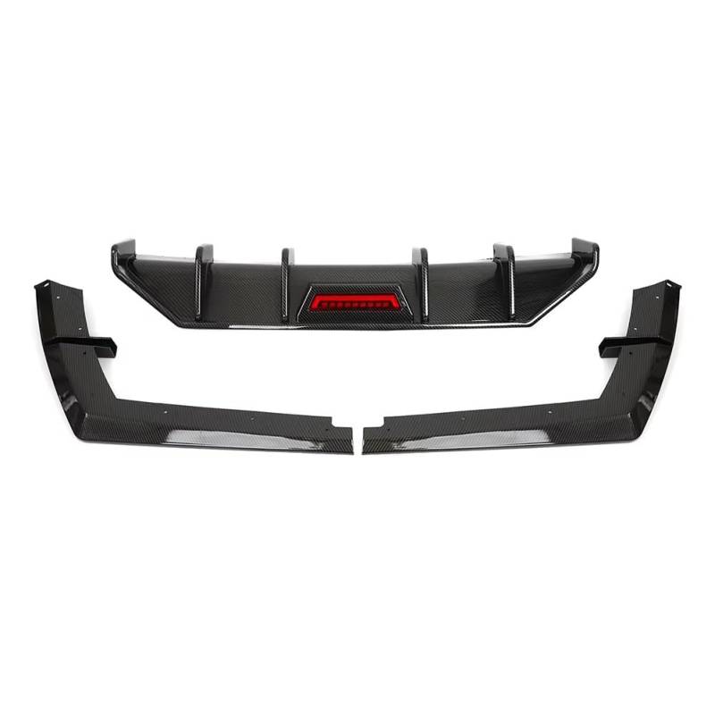 Auto Heckspoiler Auto DREI Teile Hinten Lip Spoiler Mit Licht Für Elantra Für Avante CN7 2020-2022 Auto Splitter Außen Modifikation von SIGRIDS