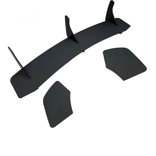 Auto Heckspoiler Für Scirocco 2008-2016 Auto Heckschürze Diffusor Auspuff Halterung 3 Flossen Boot Splitter Schutz Spoiler Platte Lippe Auto Teile von SIGRIDS