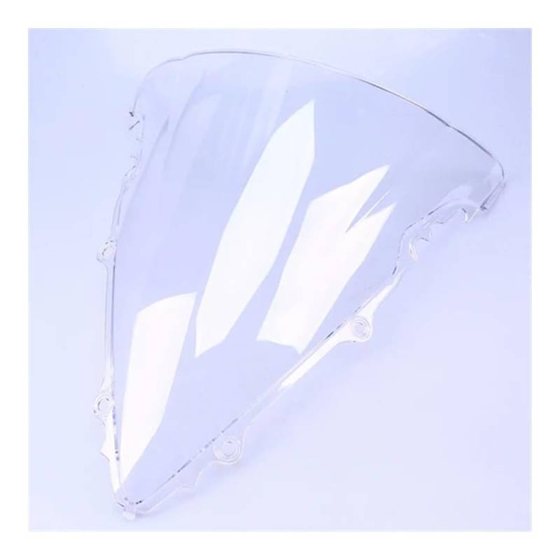 Motorcycle WindScreen Screen ABS Windabweiser Motorrad Windschutzscheibe Windschutzscheiben Double Bubble Für Yam&aha YZF R6 2003–2005/YZF R6S 2006–2009 von SIGRIDS