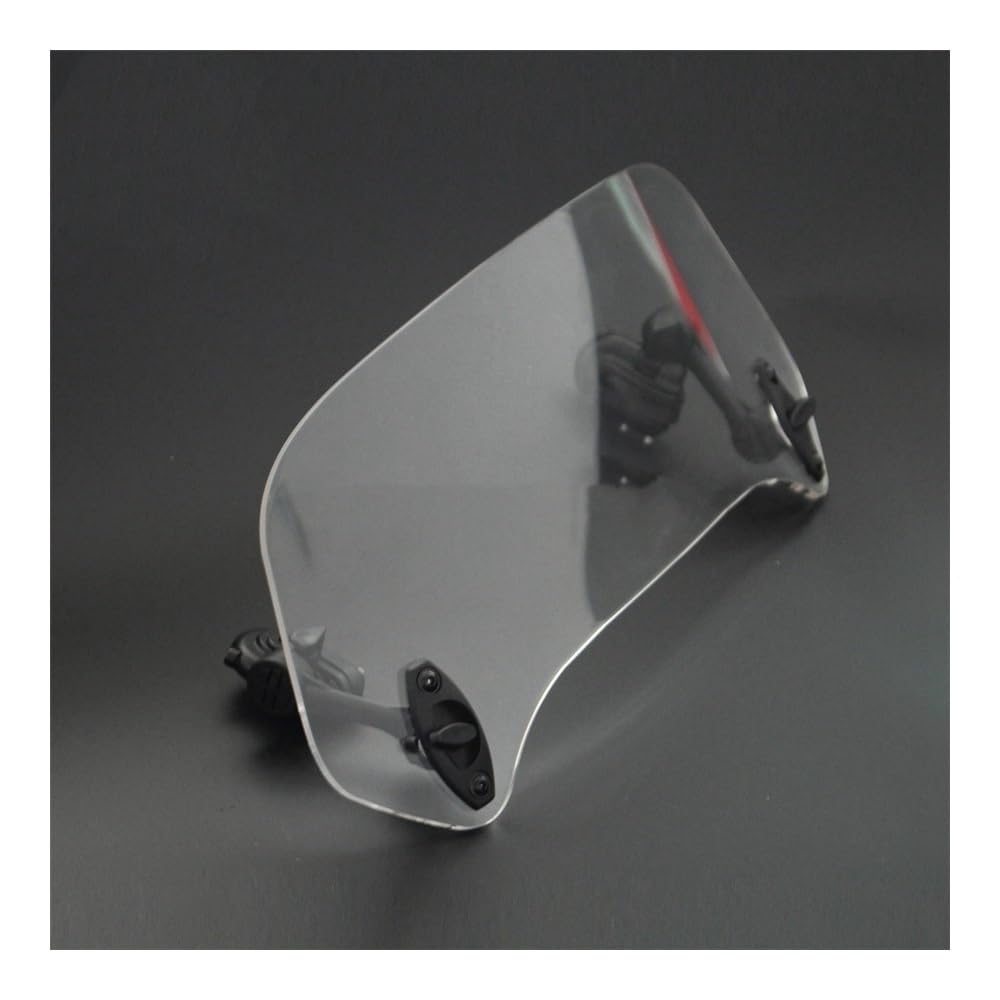 Motorcycle WindScreen Screen Motorrad Einstellbare Clip-On Windschutzscheibe Verlängerung Spoiler Windschutzscheibe Air Deflektor Für SU&ZUKI DL 650 V-Strom 1000 von SIGRIDS