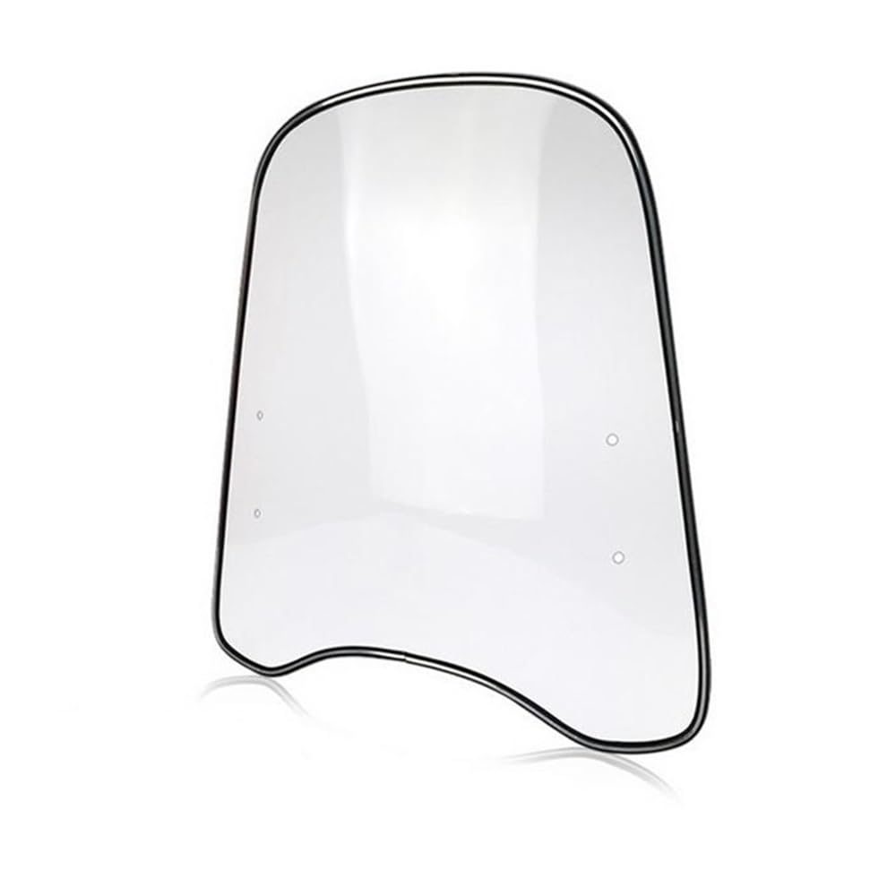 Motorcycle WindScreen Screen Motorrad Windschutzscheibe Transparente Verlängerung Spoiler Universal PC Windschutzscheibe Verbreitert Kanten Windabweiser Für Motorrad von SIGRIDS