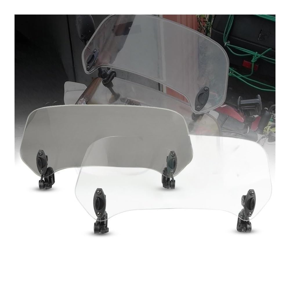 Motorcycle WindScreen Screen Motorrad Windschutzscheibe Verlängerung Spoiler Windschutz Air Deflektor Für Aprilia RSV 1000 Mille 4V R RS4 125 Atlantic 500 460 von SIGRIDS