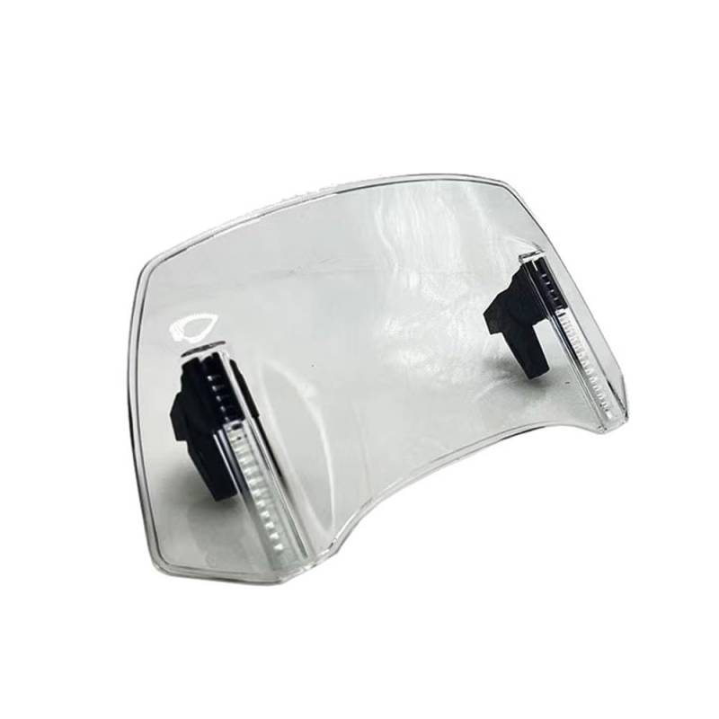 Motorcycle WindScreen Screen Universal Motorrad Roller Einstellbare Clip On Windschutzscheibe Windschutzscheibe Verlängerung Spoiler Windabweiser Einstellbar Abschließbar von SIGRIDS