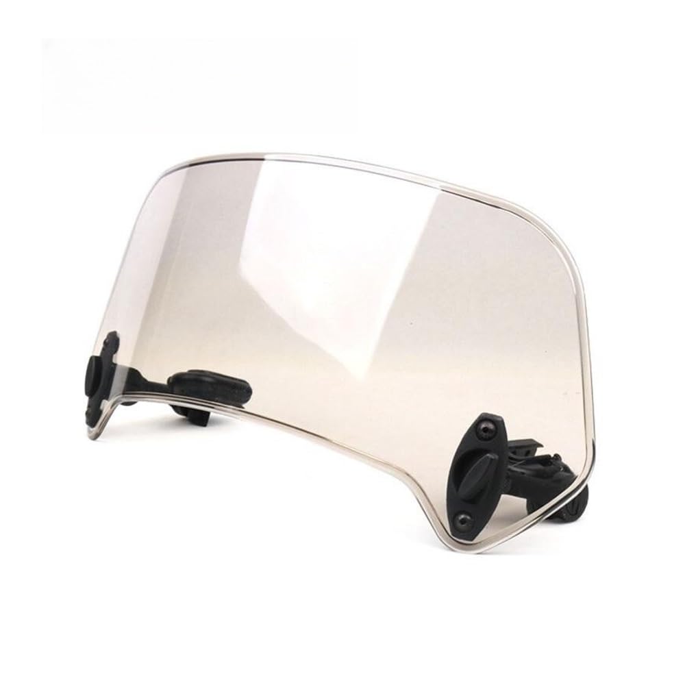 Motorcycle WindScreen Screen Universal Motorrad Roller Einstellbare Clip On Windschutzscheibe Windschutzscheibe Verlängerung Spoiler Windabweiser Einstellbar von SIGRIDS