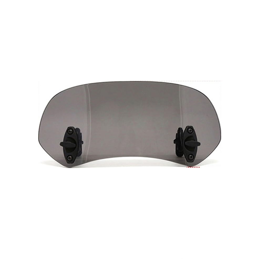 Motorcycle WindScreen Screen Universal Motorrad Windschutzscheibe Einstellbare Motorrad Windschutzscheibe Clamp-On Glas Windschutzscheibe Verlängerung Motorrad von SIGRIDS