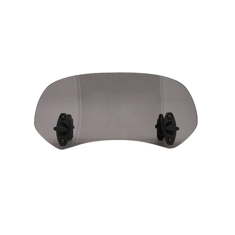 Motorcycle WindScreen Screen Universal Motorrad Windschutzscheibe Einstellbare Motorrad Windschutzscheibe Clamp-On Spoiler Verlängerung Motorrad Umbau Zubehör von SIGRIDS