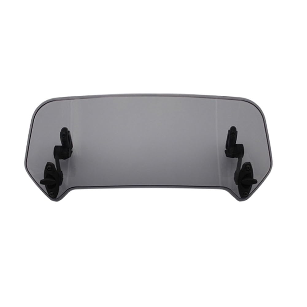 Motorcycle WindScreen Screen Universal Motorrad Windschutzscheibe Einstellbare Motorrad Windschutzscheibe Clamp-On Spoiler Verlängerung Motorrad Umbau Zubehör von SIGRIDS