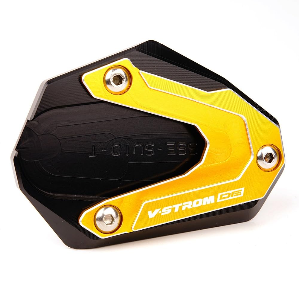 Motorrads Ständerpolster Verlängerung Für V-Storm 800DE 2023 VSTROM 800DE V-Strom 800 De CNC Motorrad Kickstand Fuß Seite Ständer Verlängerung Pad Schlüsselanhänger Schlüsselanhänger von SIGRIDS