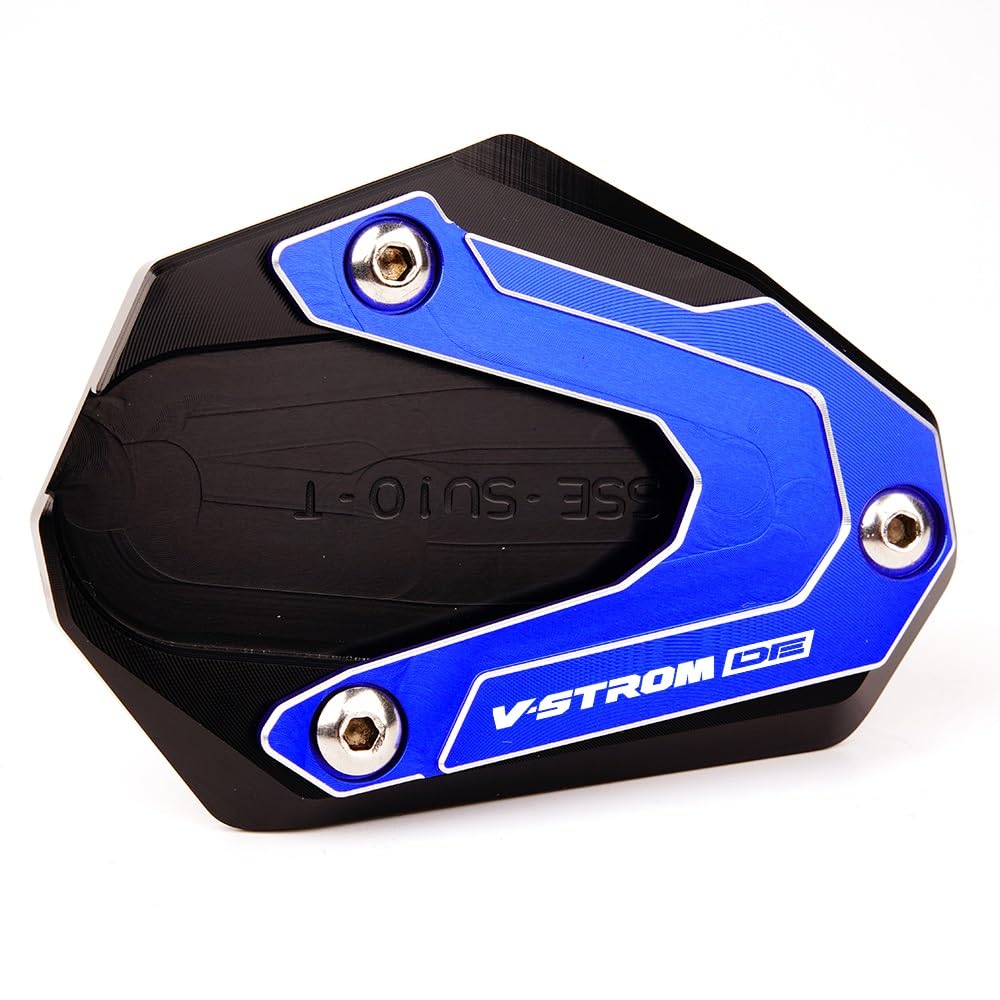 Motorrads Ständerpolster Verlängerung Für V-Storm 800DE 2023 VSTROM 800DE V-Strom 800 De CNC Motorrad Kickstand Fuß Seite Ständer Verlängerung Pad Schlüsselanhänger Schlüsselanhänger von SIGRIDS