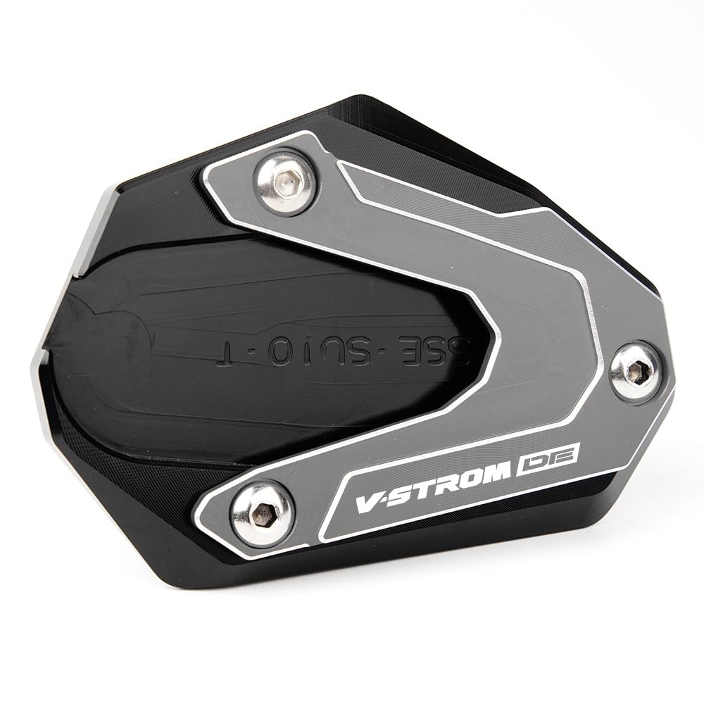 Motorrads Ständerpolster Verlängerung Für V-Storm 800DE 2023 VSTROM 800DE V-Strom 800 De CNC Motorrad Kickstand Fuß Seite Ständer Verlängerung Pad Schlüsselanhänger Schlüsselanhänger von SIGRIDS