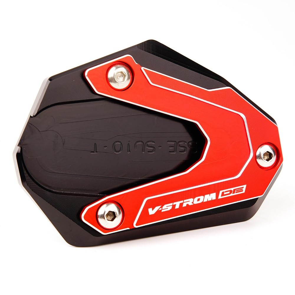 Motorrads Ständerpolster Verlängerung Für V-Storm 800DE 2023 VSTROM 800DE V-Strom 800 De CNC Motorrad Kickstand Fuß Seite Ständer Verlängerung Pad Schlüsselanhänger Schlüsselanhänger von SIGRIDS