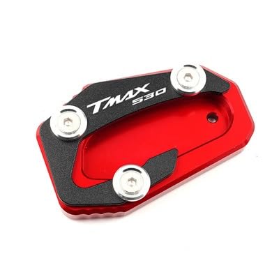 Motorrads Ständerpolster Verlängerung Für Yam&aha T-MAX TMAX 530 560 SX DX TMAX530 TMAX560 TECHMAXTMAX 2017-2022 Motorrad Kickstand Pad Fuß Seite Stehen Unterstützung Platte von SIGRIDS