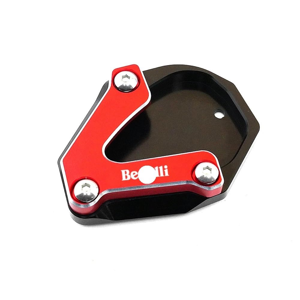 Motorrads Ständerpolster Verlängerung Für be&Nelli TRK 702 TRK702 2022 2023 Motorrad Aluminium Kickstand Fuß Seitenständer Verlängerung Enlarger Pad Stützplatte Schlüsselanhänger von SIGRIDS