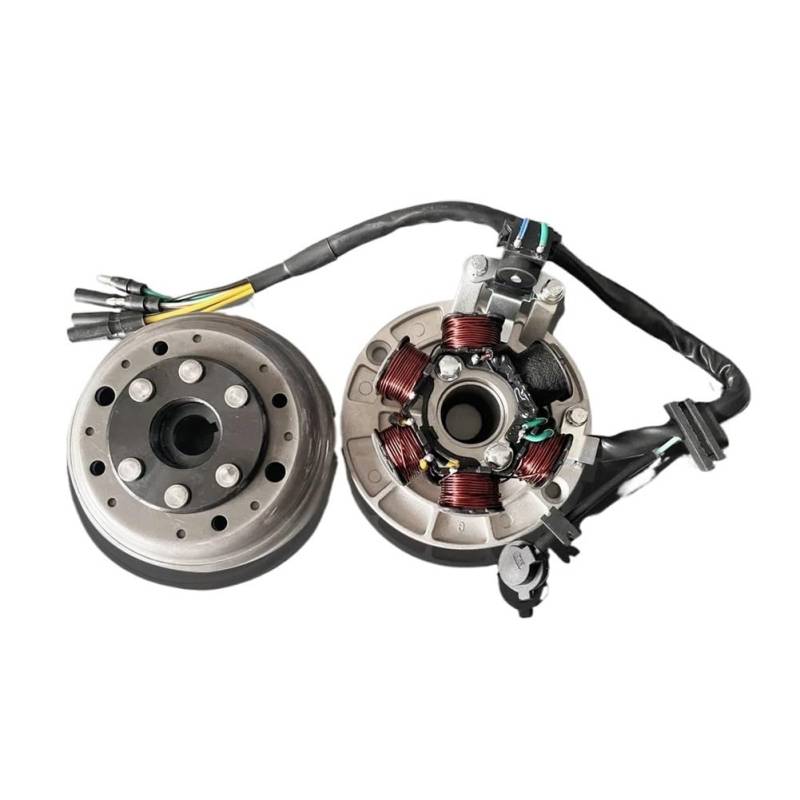 Statorspule Stator Spule 12V AC Zündung Magneto Stator Schwungrad Kit Mit Für YINXIANG YX 140cc 150cc 160cc KAYO BSE Für SDG SSR Pitsterpro Dirt Bike von SIGRIDS