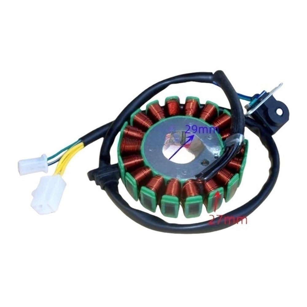 Statorspule Stator Spule 6 8 11 12 18-polig Dreiphasig Elektromagnetisch Für Motor AC DC Zündspule Stator Roller Für GY6 125c 150 152QMI 157QMJ GY7 von SIGRIDS