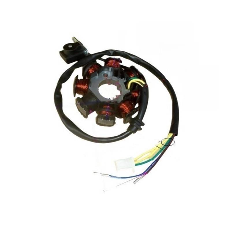 Statorspule Stator Spule 6 8 11 12 18-polig Dreiphasig Elektromagnetisch Für Motor AC DC Zündspule Stator Roller Für GY6 125c 150 152QMI 157QMJ GY7 von SIGRIDS