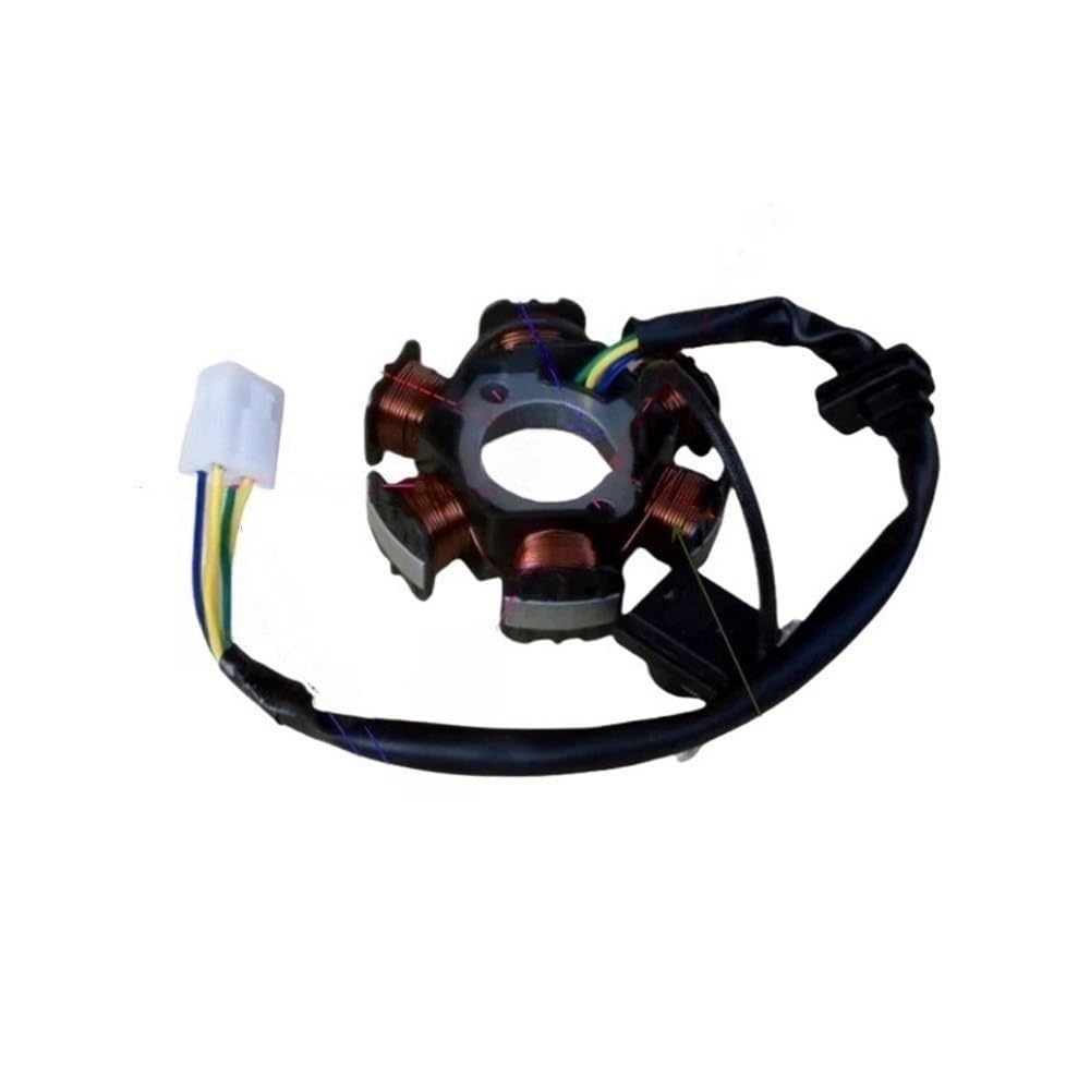 Statorspule Stator Spule 6 8 11 12 18-poliger Elektromagnetischer Motor AC DC Zündspule Stator Roller Für GY6 125c 150 152QMI 157QMJ GY7 von SIGRIDS