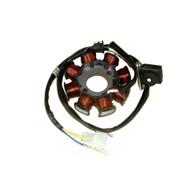 Statorspule Stator Spule 6 8 11 12 18-poliger Elektromagnetischer Motor AC DC Zündspule Stator Roller Für GY6 125c 150 152QMI 157QMJ GY7 von SIGRIDS