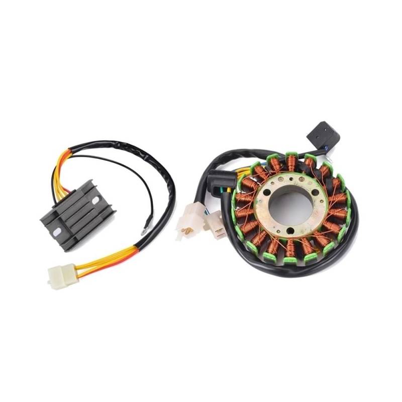 Statorspule Stator Spule Für GN250 GN 250 Motor Stator Spule Spannungsreglergleichrichter Für Su&zuki GN250 GN250E 1982 1983 1994 Mit Dichtung von SIGRIDS