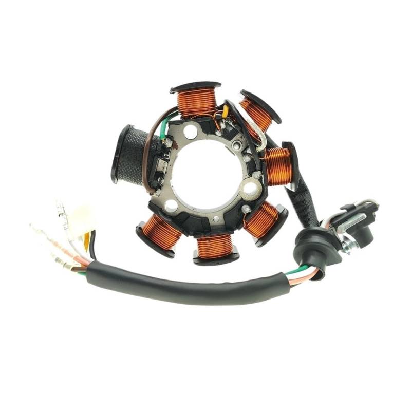 Statorspule Stator Spule Für Yam&aha JY110 JS110 JYM110 F8 E8 Crypton 110 110cc Magneto Stator Spule Generator Zündspule Stator Generator von SIGRIDS