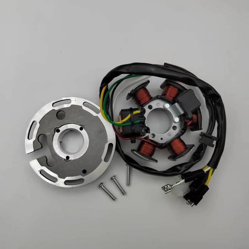 Statorspule Stator Spule Magnetspulenstator Für Du&Cati Zündung, Für DERBI GPR 50 Und Für DERBI Senda 50 DRD SM Enduro SM Senda X-Race Trail X-Trem Enduro SM von SIGRIDS