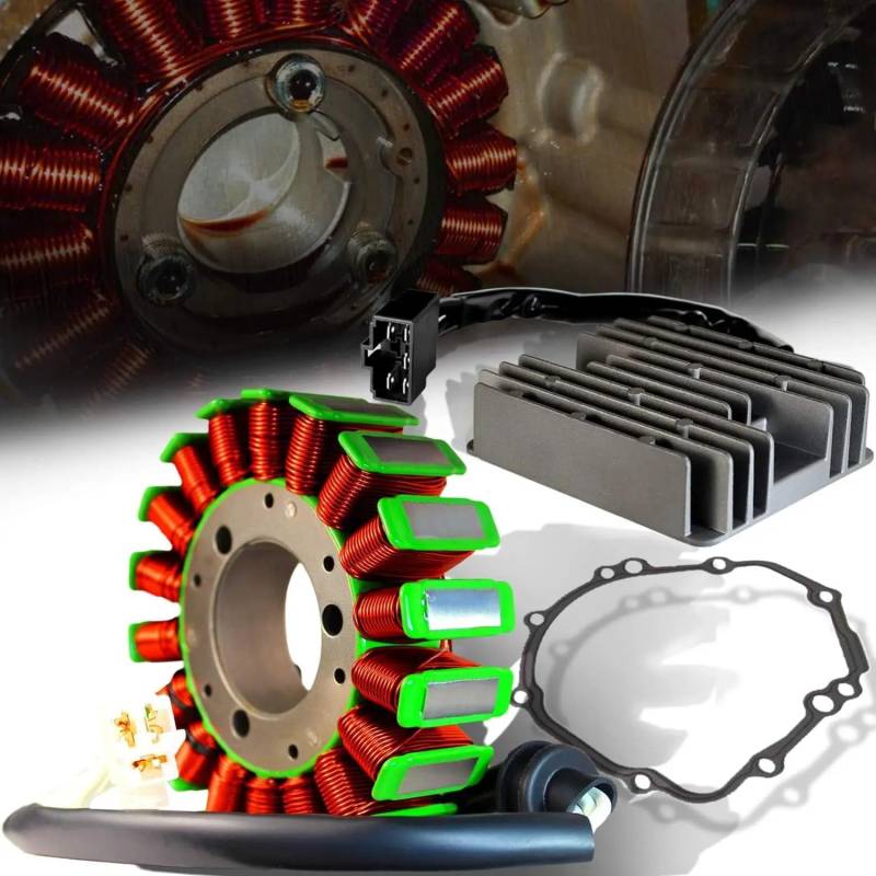 Statorspule Stator Spule Stator Magneto Kompatibel Mit Für SU&ZUKI Für GSXR 600 2001 2002 2003 31401-35F10 31401-40F00 31401-18G00 von SIGRIDS