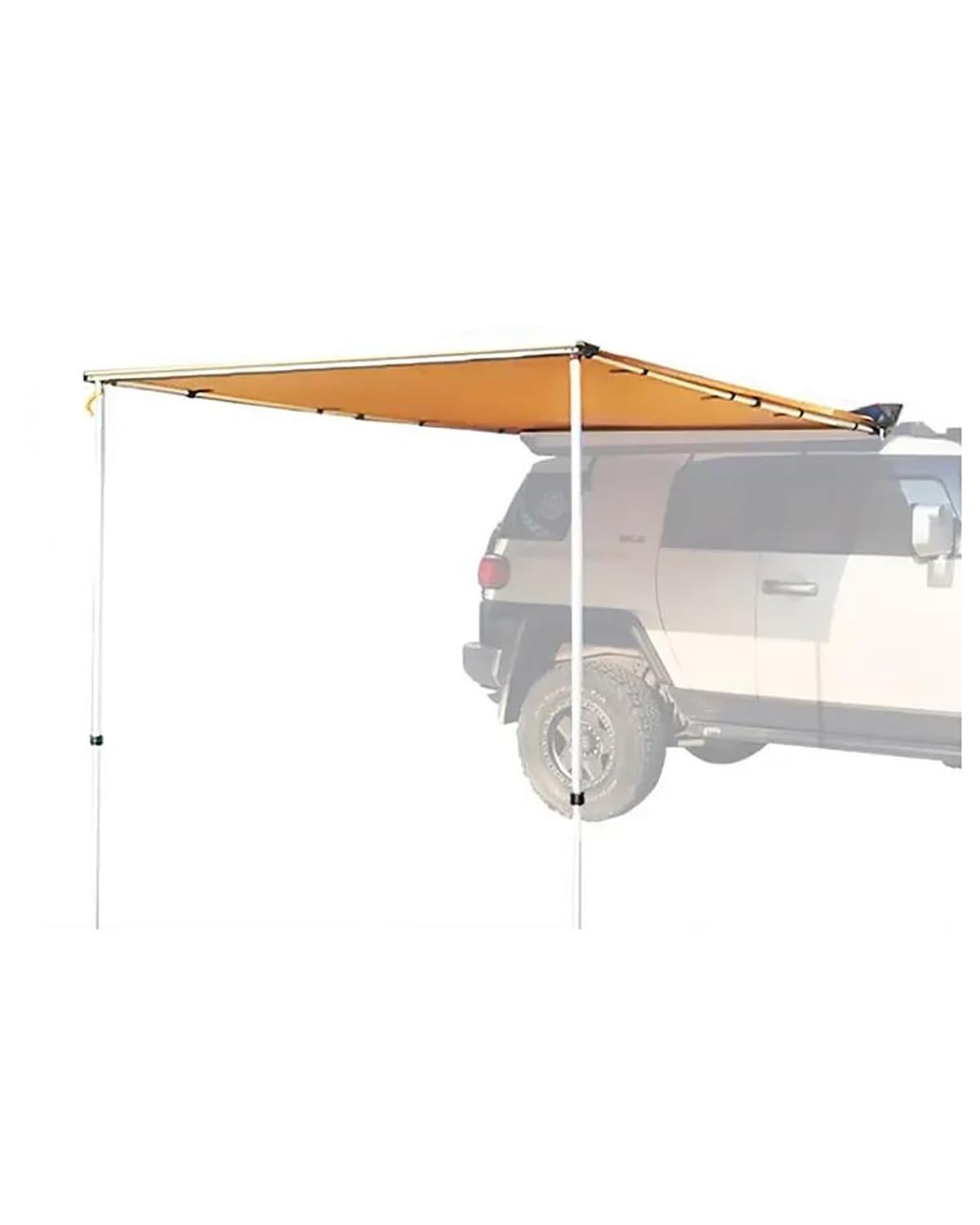 SIJYG1 Auto-Markise Auto-Seitenmarkise Vier Jahreszeiten universelles Outdoor-Oberlicht-Seitenzelt geeignet für selbstfahrendes Camping wasserdichter Sonnenschutz(1.4 X 2.0m) von SIJYG1