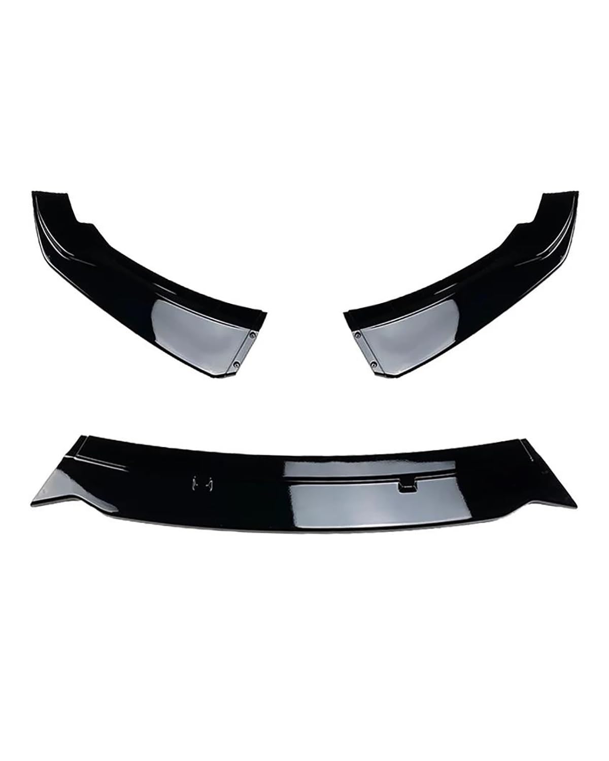 Spoilerlippe Frontstoßstange Für F20 F21 116i 118i 120i 1 Serie 2011-2019 Auto Vorderen Stoßfänger Lip Body Kit Spoiler Splitter PP Stoßstange Canard Lip Frontstoßstangenlippe(Glossy Black) von SIJYG1