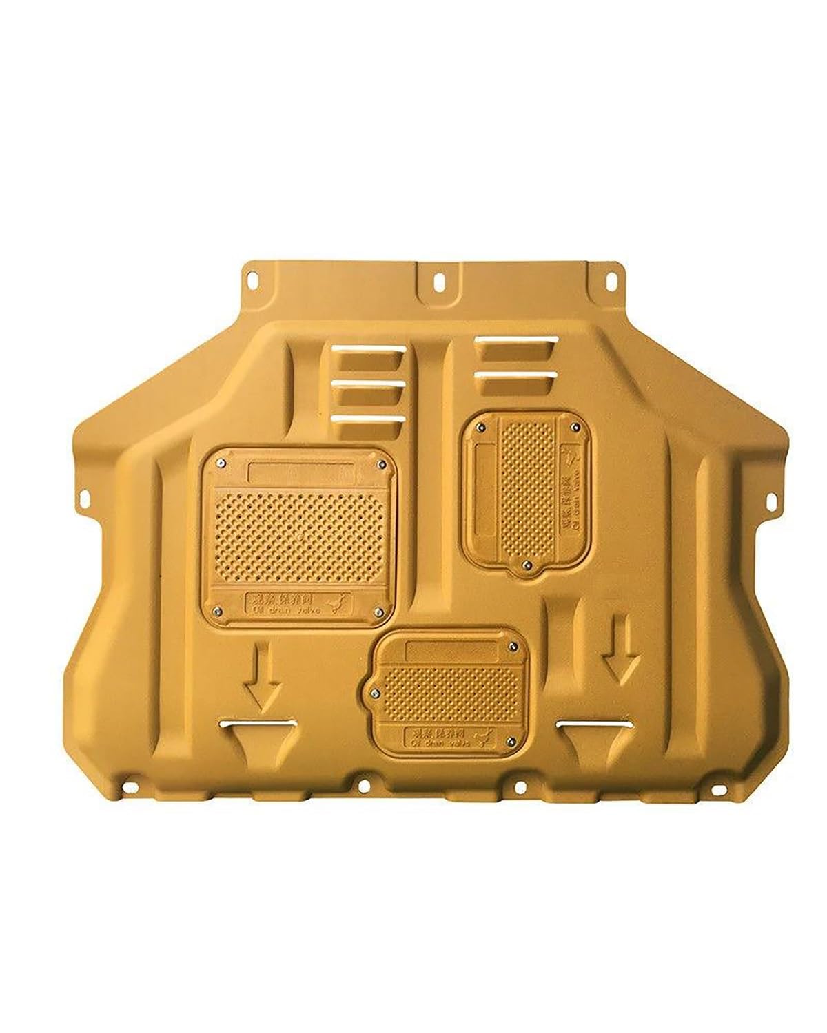 car engine under guard plate Für Ford Escape 2013-2019 Unter Motor Schutz Bord Splash Platte Schild Schlamm Klappe Auto Schmutzfänger form Panel Kotflügel(Yellow) von SIJYG1