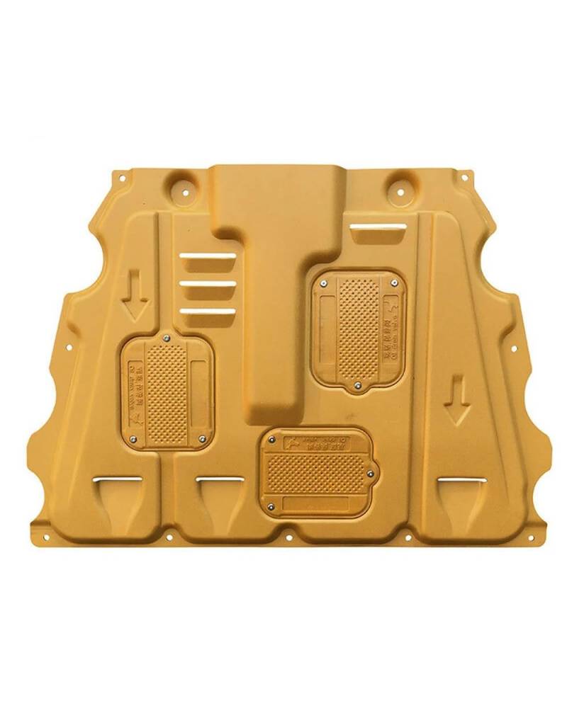 car engine under guard plate Für Ford Fusion Mondeo 2013 2014 2015 2016 2017 Unter Motor Schutz Spritzschutz Form Kotflügel Panel Schlamm Platte Abdeckung(Yellow) von SIJYG1