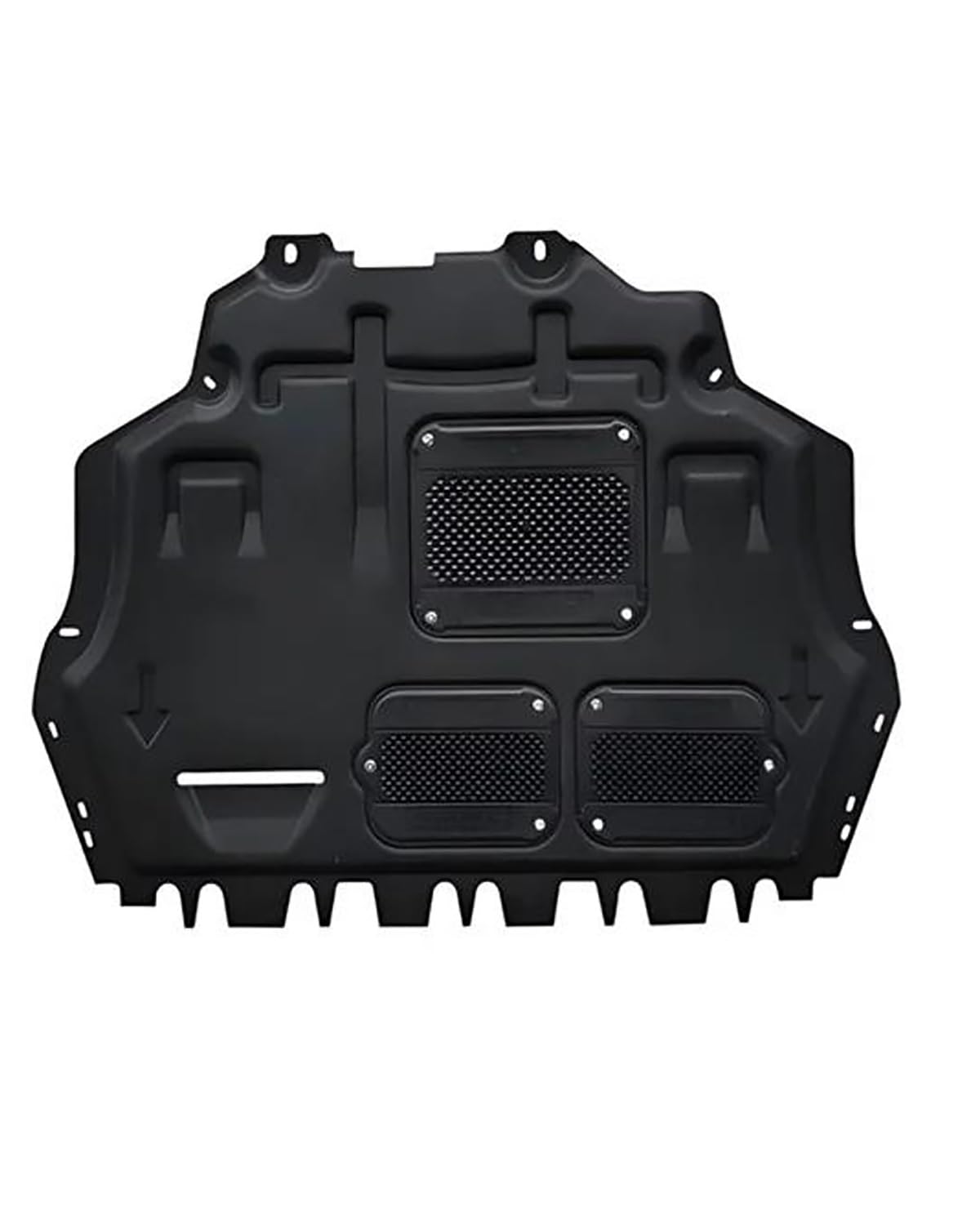 car engine under guard plate Für Grand Für Commander 2018-2019 Auto Zubehör Schwarz Unter Motor Schutz Kotflügel Bord Splash Schild Schlamm Platte Panel von SIJYG1