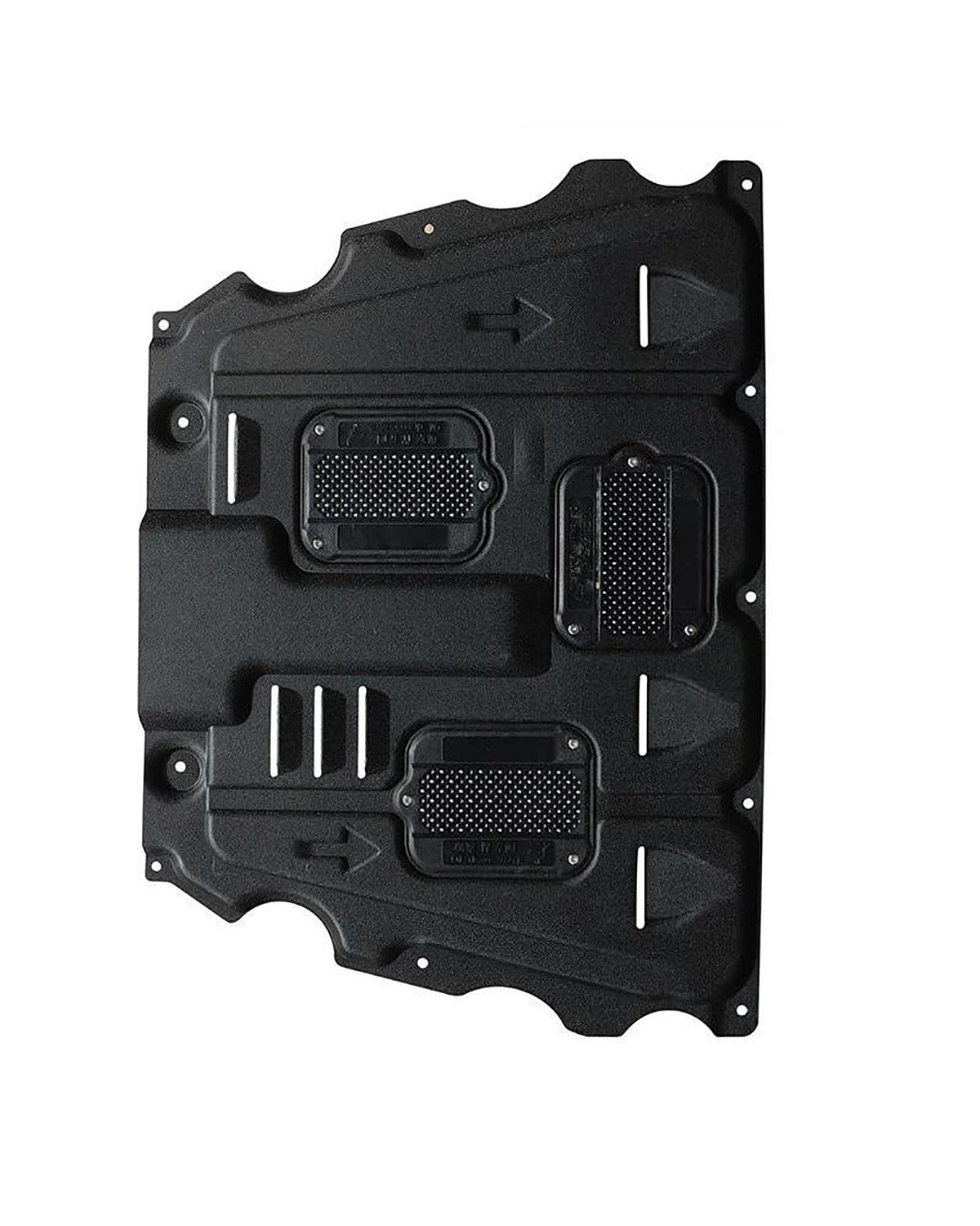 car engine under guard plate Für Lincoln MKZ 2013-2018 Unter Motorschutzbrett Spritzschutz Schlammplattenabdeckung Schwarz Auto Schmutzfänger Mudapron Kotflügelklappe von SIJYG1