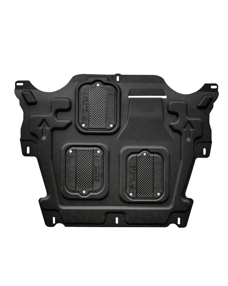 car engine under guard plate Für V60 2015-2018 Kotflügel Schlamm Bord Kunststoff Stahl Schwarz Auto Unter Mud Splash Schild Motor schutz Platte Abdeckung Klappe von SIJYG1