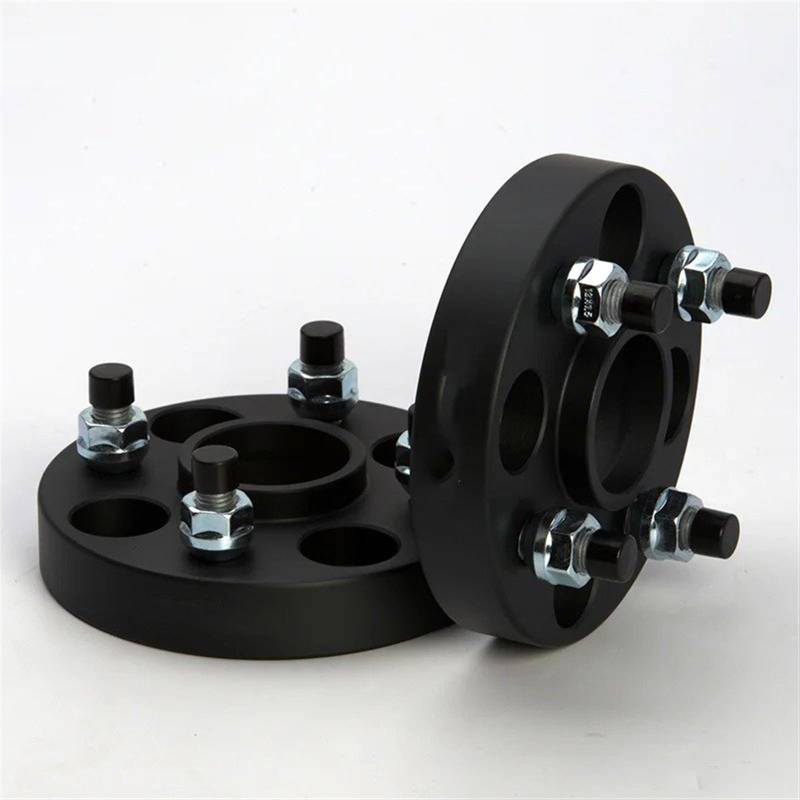 2 Stück 15/20/25/30/35/40mm Spurverbreiterungen Conversion Adapter Von Für PCD 4X 114,3 Zu 4x100 4x108 4x110(2Black 30mm) von SILHUP