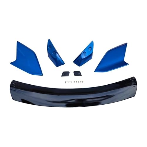 Auto Heckflügel Für Civic Für Trim 11. Generation TR 2022 Autoheckflügel Stator Top Wings Autoaußenmodifikation Zubehör Für Limousine Autospoilerflügel Auto Spoiler Flügel(Turbo Blue) von SILHUP