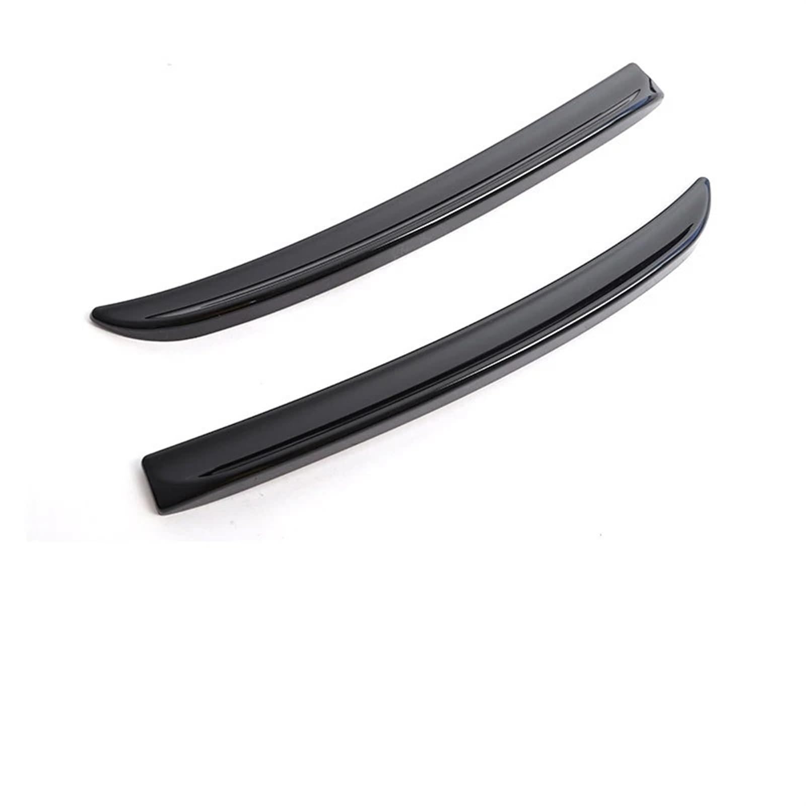 Auto Heckflügel Für Mini Für Cooper F56 F55 2014+ S Für JCW Auto Heckspoiler Verlängerungslippe Flossen Auto Heckflügel Heckspoiler Auto Spoiler Flügel(Schwarz) von SILHUP