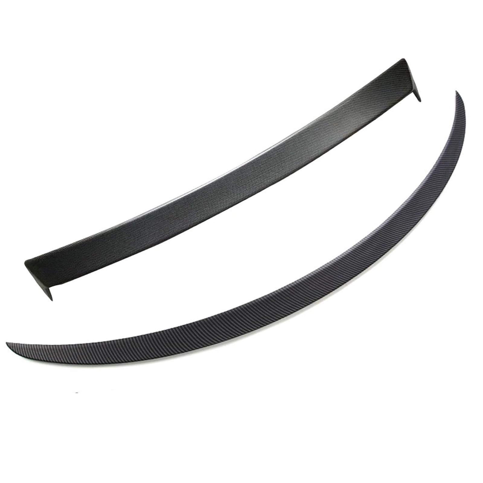 Auto Heckflügel Für Tesla Für Modell Y 2021 2022 2023 Heckscheibe Dachspoiler ABS Top Tail Wing Autozubehör Heckspoiler Auto Spoiler Flügel(Set Matt Carbon) von SILHUP