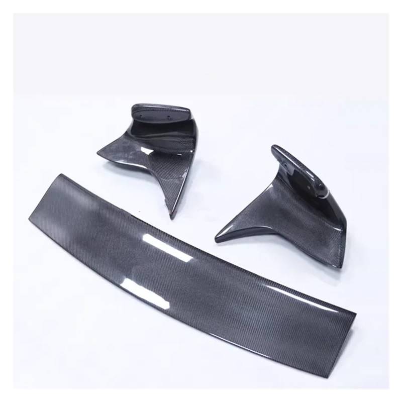 Auto Heckflügel Für Toyota Für Supra A90 2019 2020 2021 Hinten Stamm Spoiler Lip Spoiler Flügel Auto Schwanz Flügel Heckspoiler Flügel Auto Spoiler Flügel(Real Carbon Fiber) von SILHUP