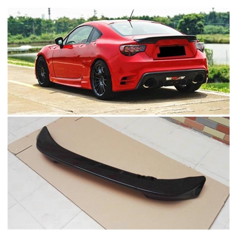 Auto Heckflügel Für Toyota GT86 2012 2013 2014 2015 Auto Schwanz Flügel ABS Auto Hinten Flügel Gepäck Spoiler Heckspoiler Flügel Auto Spoiler Flügel(Bright Black) von SILHUP