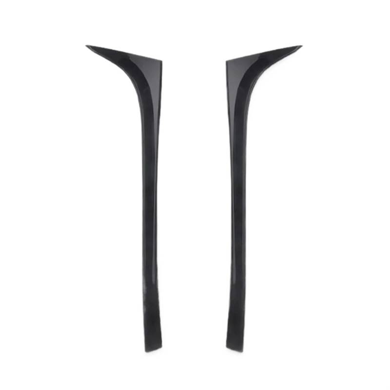 Auto Heckflügel Für VW Für Golf 7 7,5 MK7 MK7.5 2014 2015 2016 2017 2018 ABS Auto Heckscheibe Seitenkofferraumspoiler Canard Splitter Zubehör Auto Spoiler Flügel(Schwarz) von SILHUP