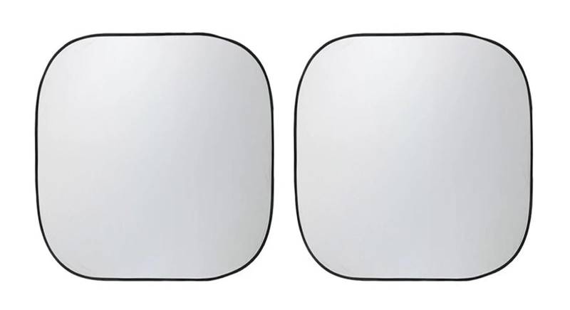 Car Shades Auto-Windschutzscheiben-Sonnenschutz-Abdeckung vorne und hinten, Seitenfenster, Sonnenschutz, Visierschutz, 2 Stück Auto-Sonnenschutzschild(A) von SILHUP