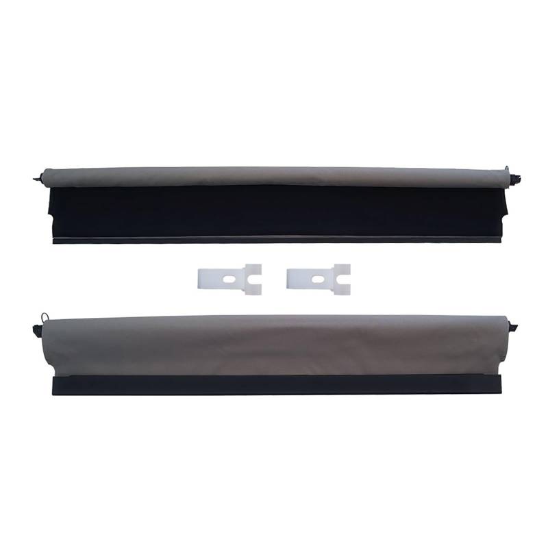 Car Shades Für Cadillac CT6 Beige Grau Schwarz Auto Panorama Schiebedach Sonnenschutz Vorhang Abdeckung Montage Auto Schiebedach Sonnenschutz Vorhang Auto-Sonnenschutzschild(Gray Front x Rear) von SILHUP